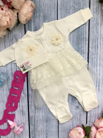 Купить оптом 163.Комбинезон ясельный, хлопок 100 % интерлок в Владимире