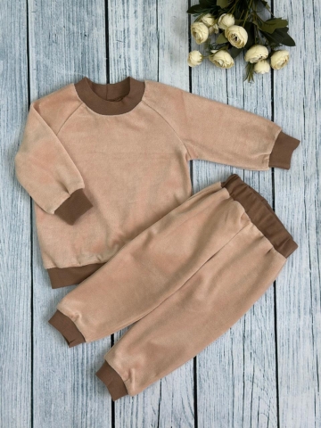 Купить оптом 343. Костюм ясельный, 80% хлопок, 20% ПЭ 80-86-92 в Владимире